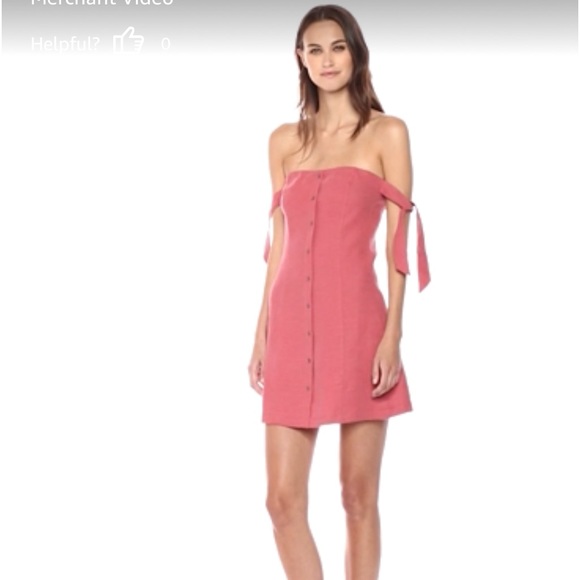 ASTR Off Shoulder Tie Strap Mini Dress Size Medium - Picture 13 of 14